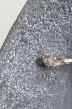 KARE Wandobjekt Umano Silber Ø60cm