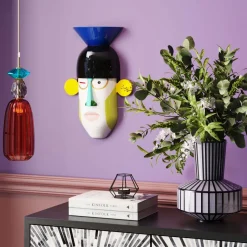 KARE Wandobjekt Wink Schwarz 28x48cm