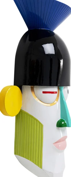 KARE Wandobjekt Wink Schwarz 28x48cm