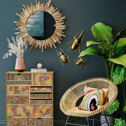 KARE Wandschmuck Atlas Beetle Gold