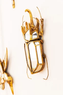 KARE Wandschmuck Beetle Mirror 25x39cm