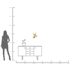 KARE Wandschmuck Hummingbird Mirror 27x32cm