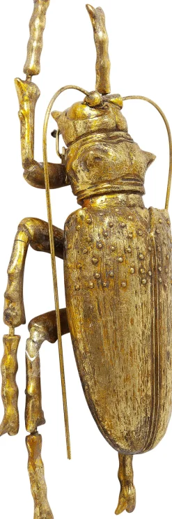 KARE Wandschmuck Longicorn Beetle Gold