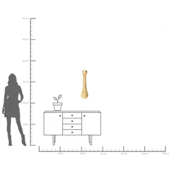 KARE Wandschmuck Ostrich Gold 19x72cm