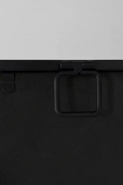 KARE Wandspiegel Brick Schwarz 71x182cm