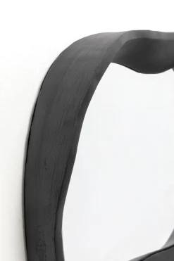 KARE Wandspiegel Dynamic Schwarz 40x34cm