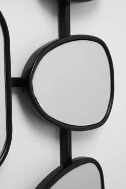 KARE Wandspiegel Nastro Schwarz 80x114cm