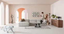 KARE Wandspiegel Nastro Schwarz 80x114cm