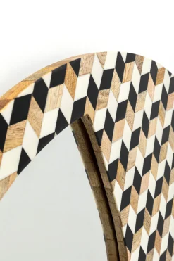 KARE Wandspiegel Tahiti Ø67cm