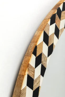 KARE Wandspiegel Tahiti Ø67cm