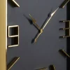 KARE Wanduhr Gamble 92x92cm