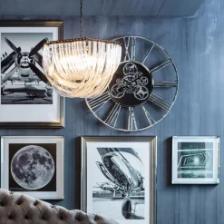 KARE Wanduhr Gear Ø120cm