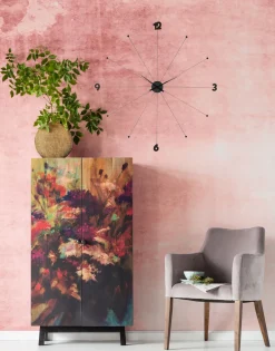 KARE Wanduhr Like Umbrella Black