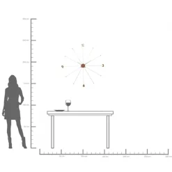 KARE Wanduhr Like Umbrella Rosegold