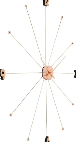 KARE Wanduhr Like Umbrella Rosegold