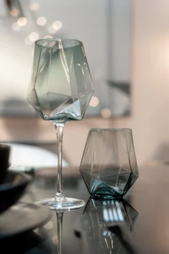 KARE Wasserglas Diamond Smoke
