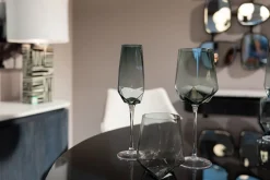 KARE Wasserglas Diamond Smoke