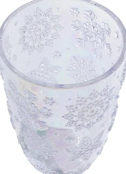 KARE Wasserglas Ice Flowers Colore