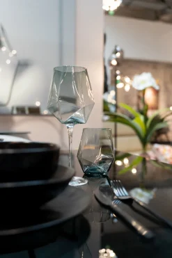 KARE Weinglas Diamond Smoke