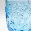 KARE Weinglas Ice Flowers Blau