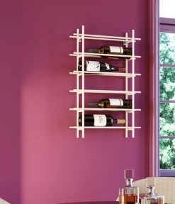 KARE Weinregal Cape Town Greige 45x68cm