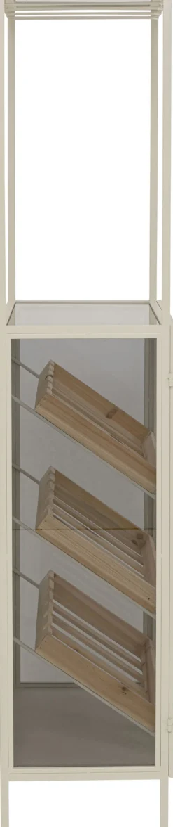 KARE Weinregal Porto Bar Greige 60x170cm