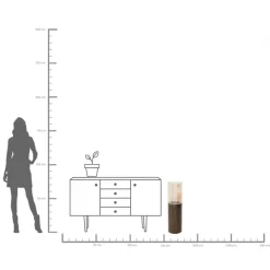 KARE Windlicht Casablanca Brass 75cm