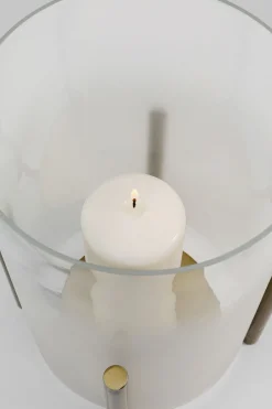 KARE Windlicht Pillar Steam 25cm